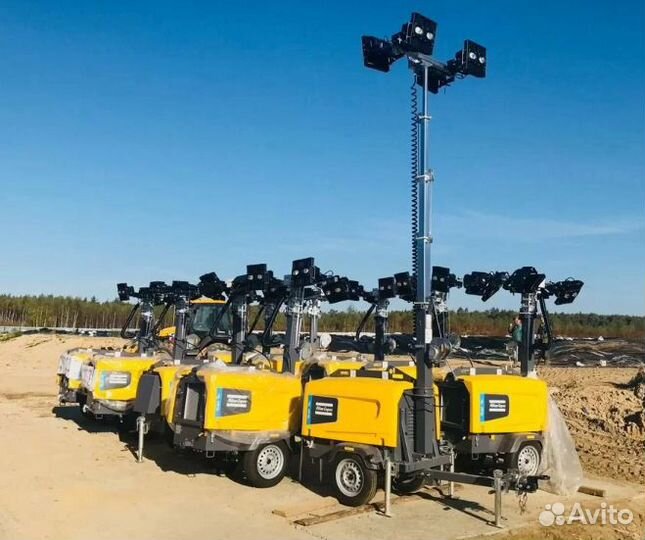 Аренда осветительной дизельной мачты