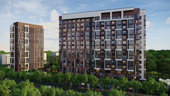 3-к. квартира, 96,3 м², 12/15 эт.