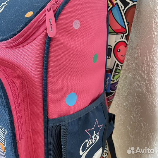 Рюкзак школьный для девочки berlingo