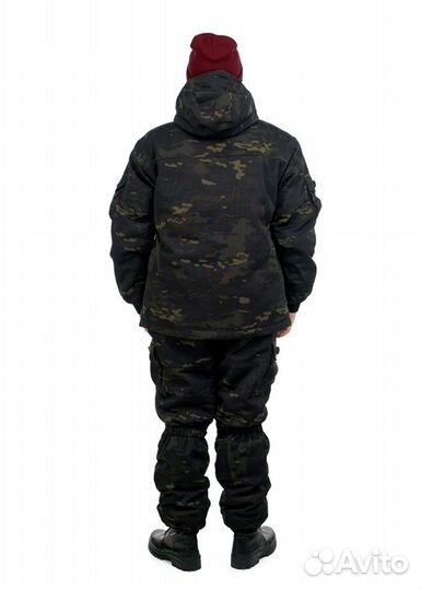 Костюм зимний Горка черный мультикам