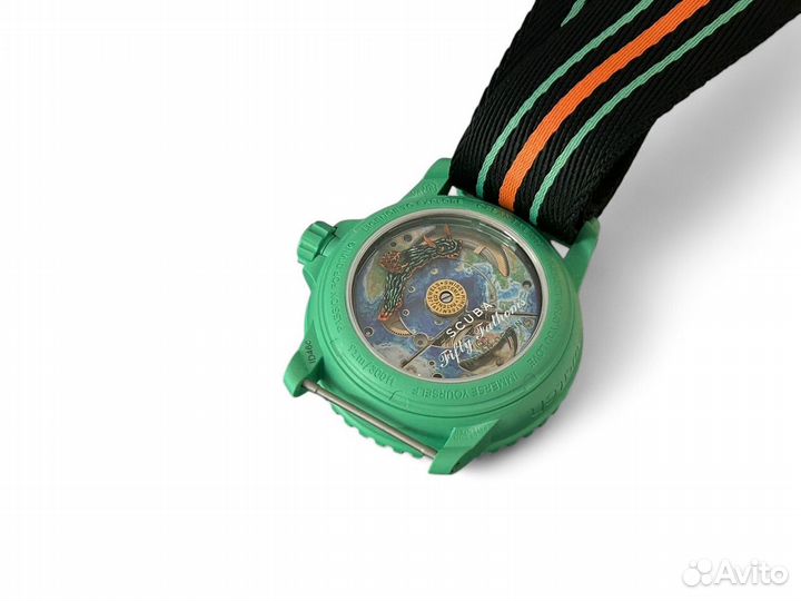 Blancain X Swatch - Indian Ocean оригинал