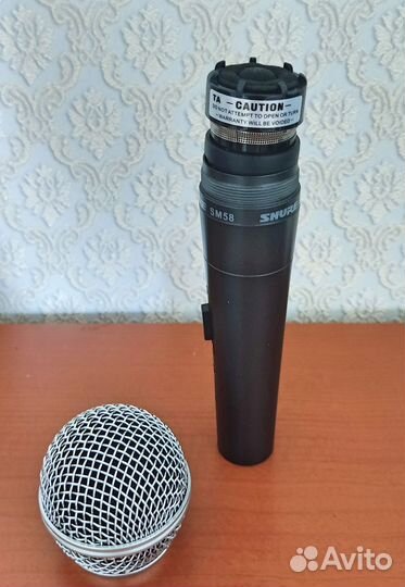 Микрофон shure sm 58 со шнуром