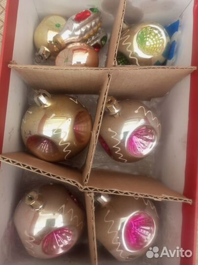 Елочные игрушки гдр и СССР