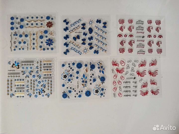 Наклейки для ногтей