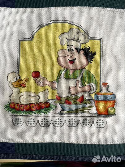 Картина вышитая крестом