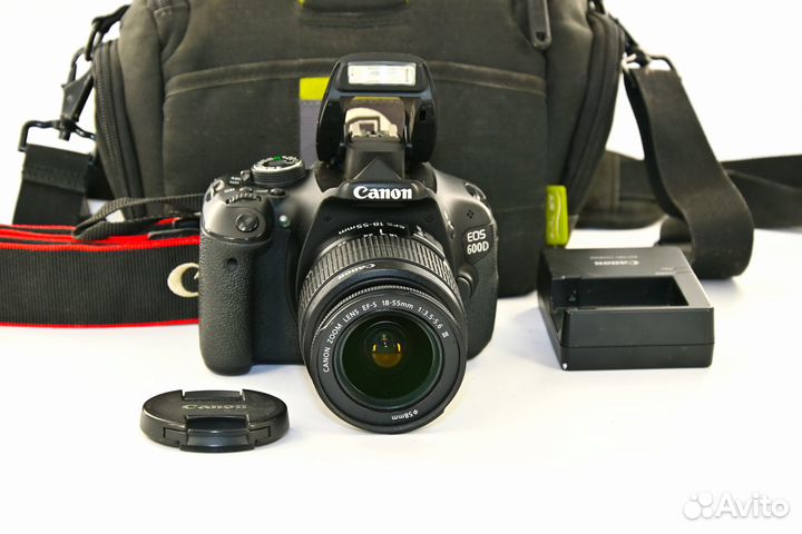 Canon EOS 600D японская зеркалка Kit Canon 18-55