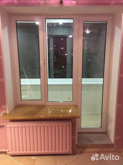 Остекление балконов и лоджий, утепление, отделка