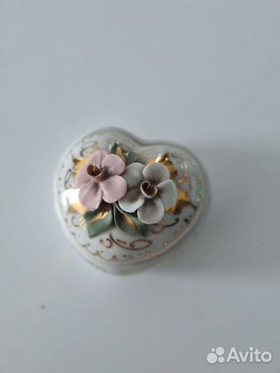 Шкатулка в виде сердца
