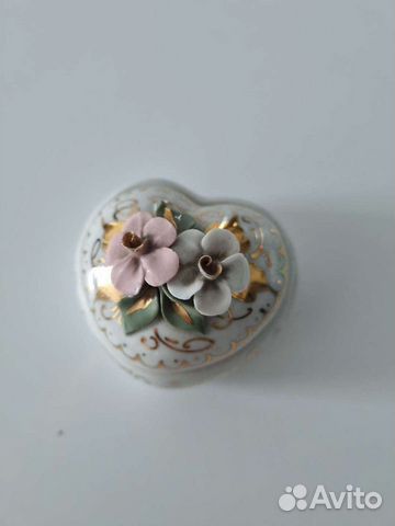 Шкатулка в виде сердца
