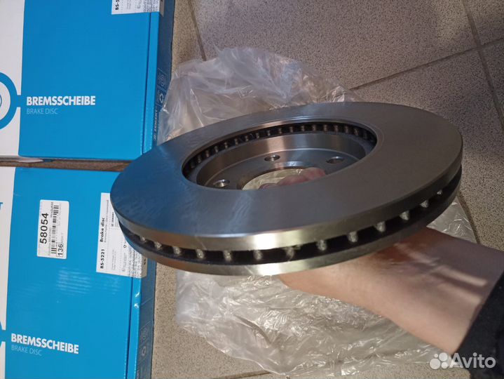 Тормозной диск Chrysler Voyager 4; Dodge Caravan