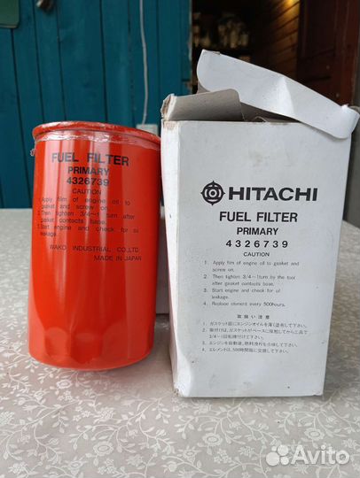 Топливный фильтр hitachi 4326739