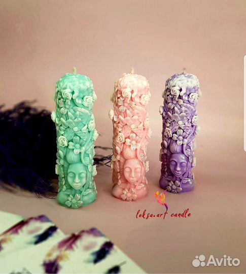Свеча Богиня Лель, богиня весны и красоты