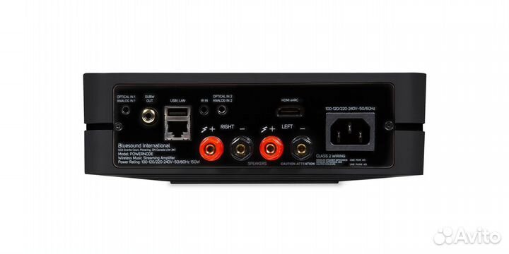 Медиаплеер Bluesound powernode N330 Black