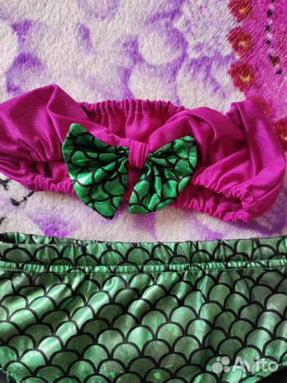 Купальник для девочки 128 размер