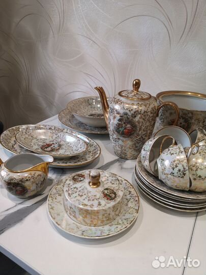 Столовый фарфоровый сервиз ГДР