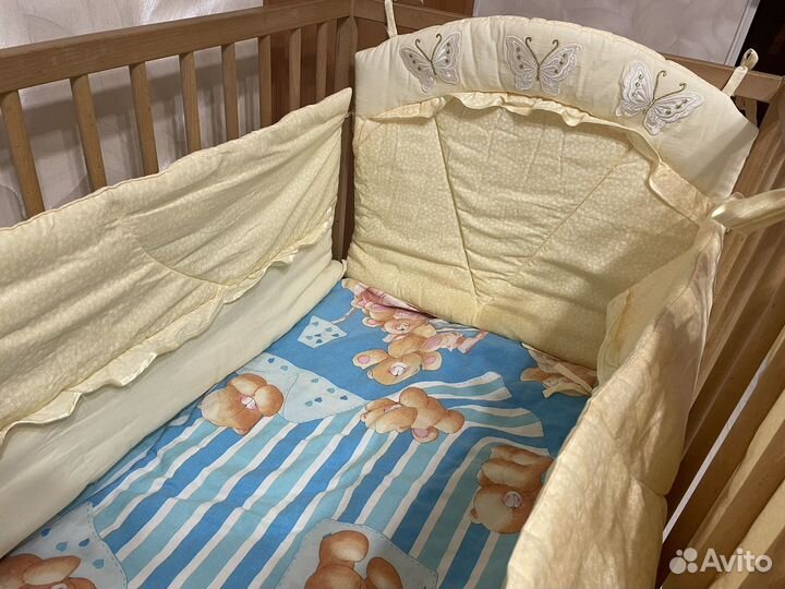 Бортики в кроватку