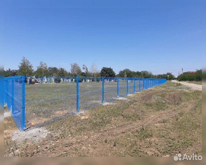 Забор сетка 3д