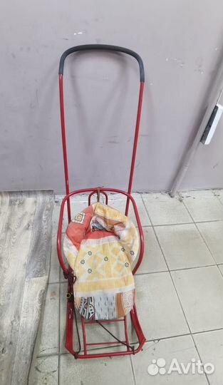 Детские зимние санки