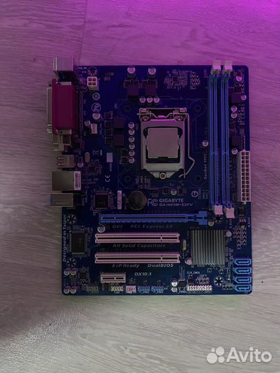 Материнская плата gigabyte с процессором intel