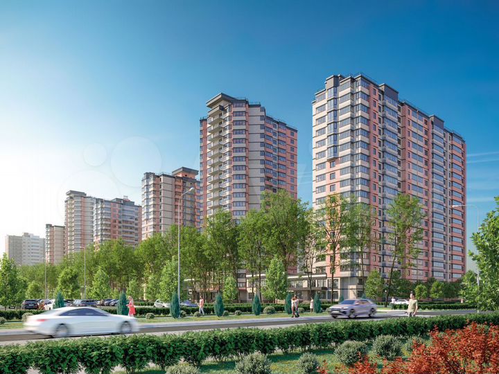 2-к. квартира, 62,3 м², 22/22 эт.