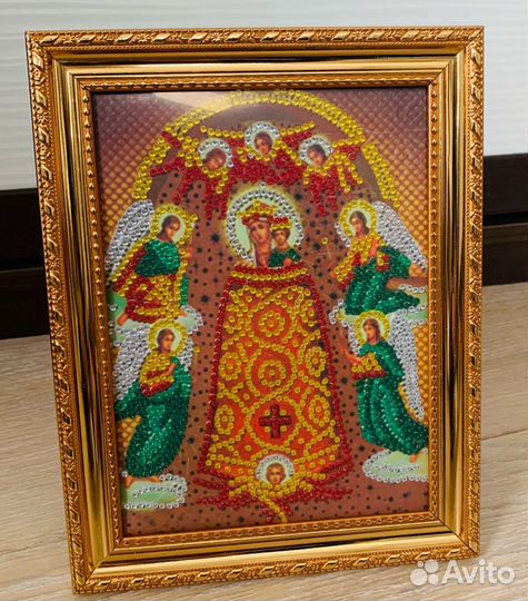Икона из бисера