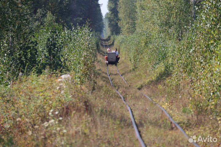 Поездка на мотодрезине