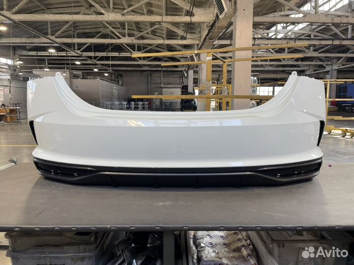 Бампер задний Huyndai Solaris 2020