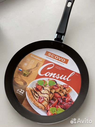 Сковорода блинная новая