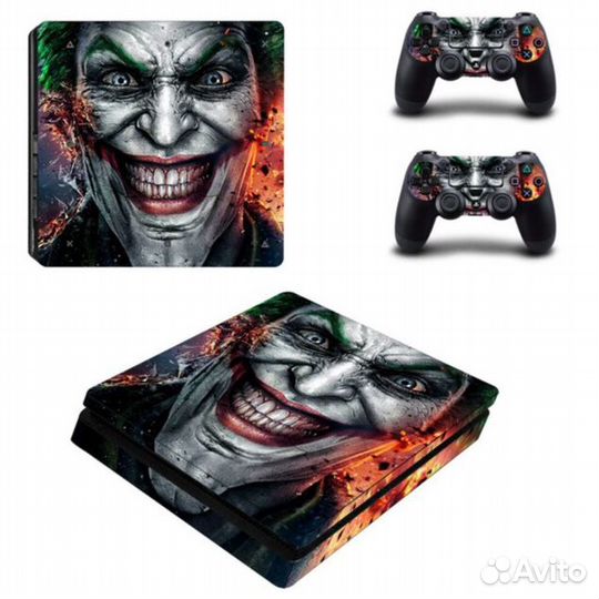 Наклнйки на PS4 Slim