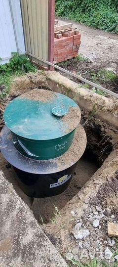 Установка канализации септик под ключ