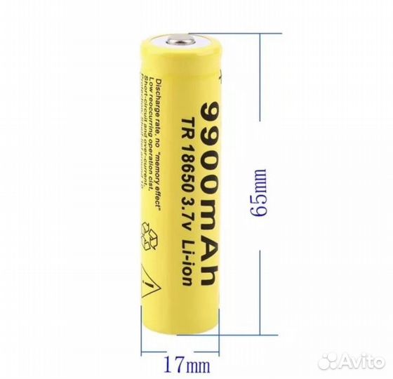 Аккумуляторная батарея 18650