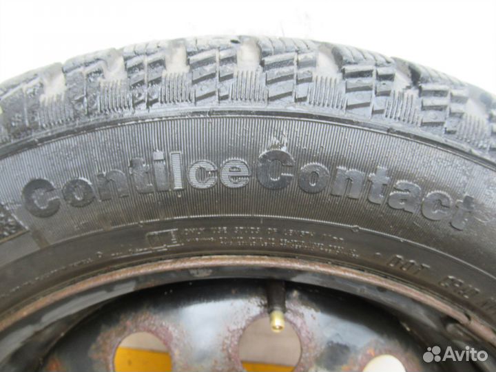 Колеса от KIA RIO 185/65/15 Continental ICE (шипы)