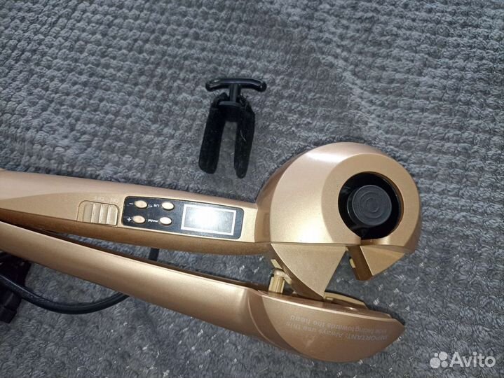 Стайлер для завивки волос с ЖК дисплеем 