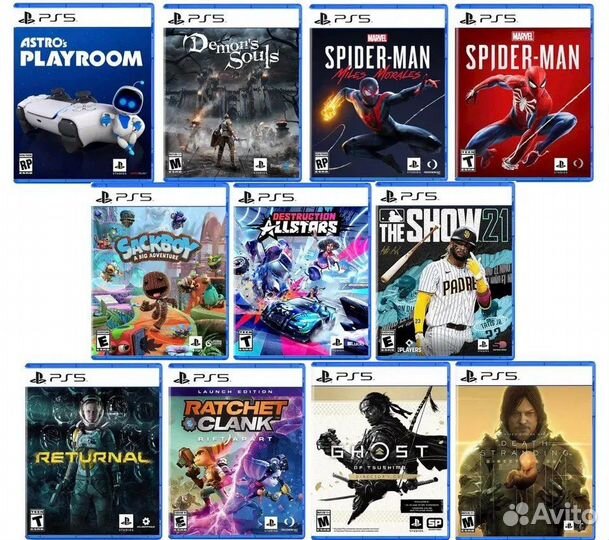 Много игр для PS4 PS5 RU / Аренда игр подписки