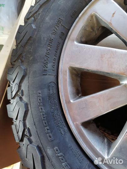Bfgoodrich All Terrain КО2 265/65 R18 114R