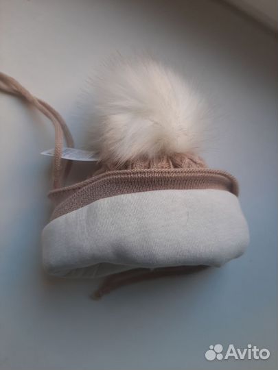 Новая зимняя шапочка 42-44