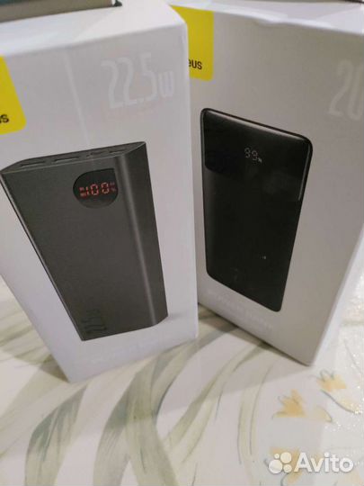 Power bank Зарядное Baseus внешний аккумулятор