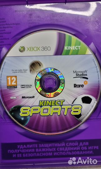 Игра для приставки xbox 360, Kinect sports