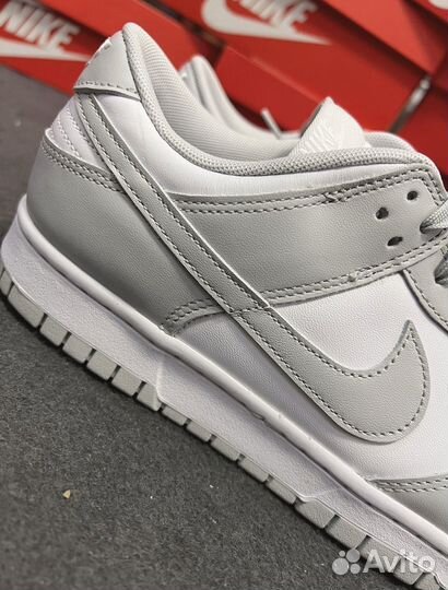 Nike dunk low grey fog