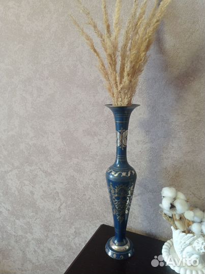 Ваза латунь Индия