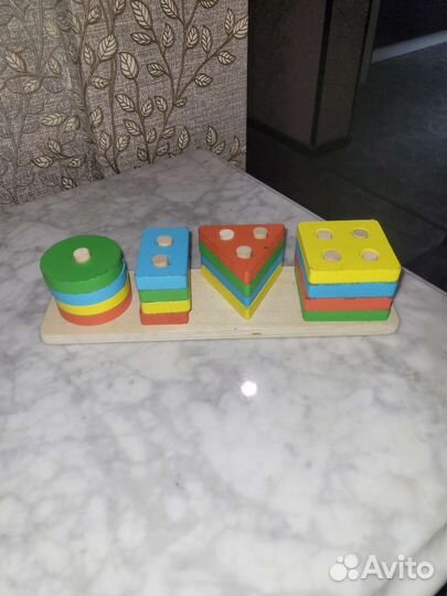 Сортер деревянный