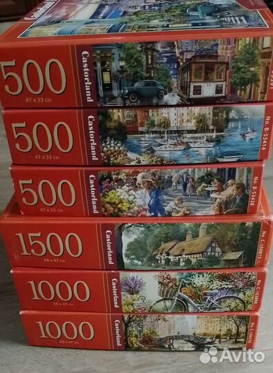 Пазлы для взрослых и детей