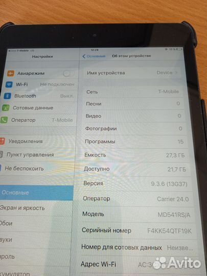 iPad mini А1455 Wi-Fi+Sim 32Gb