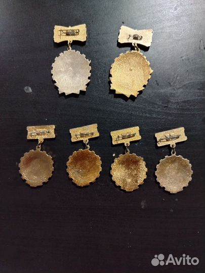 Значки СССР набором