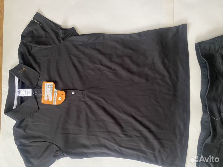 Юбка-шорты и футболка-поло для тенниса