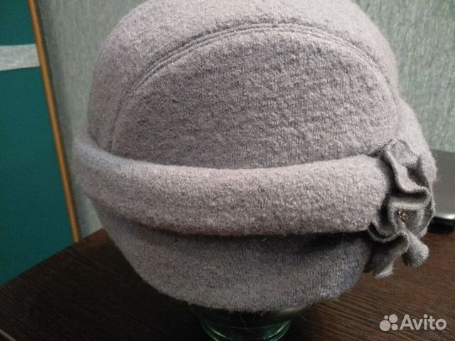 Шапка женская шерстяная 58-59 размера