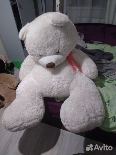 Большой плюшевый мишка бу