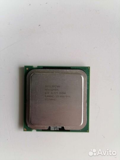 Процессор+оперативная память б/у