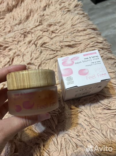 Маска для лица с розой