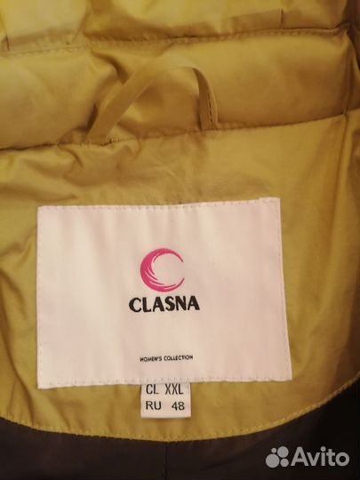 Пуховик зимний женский 48 50 бу